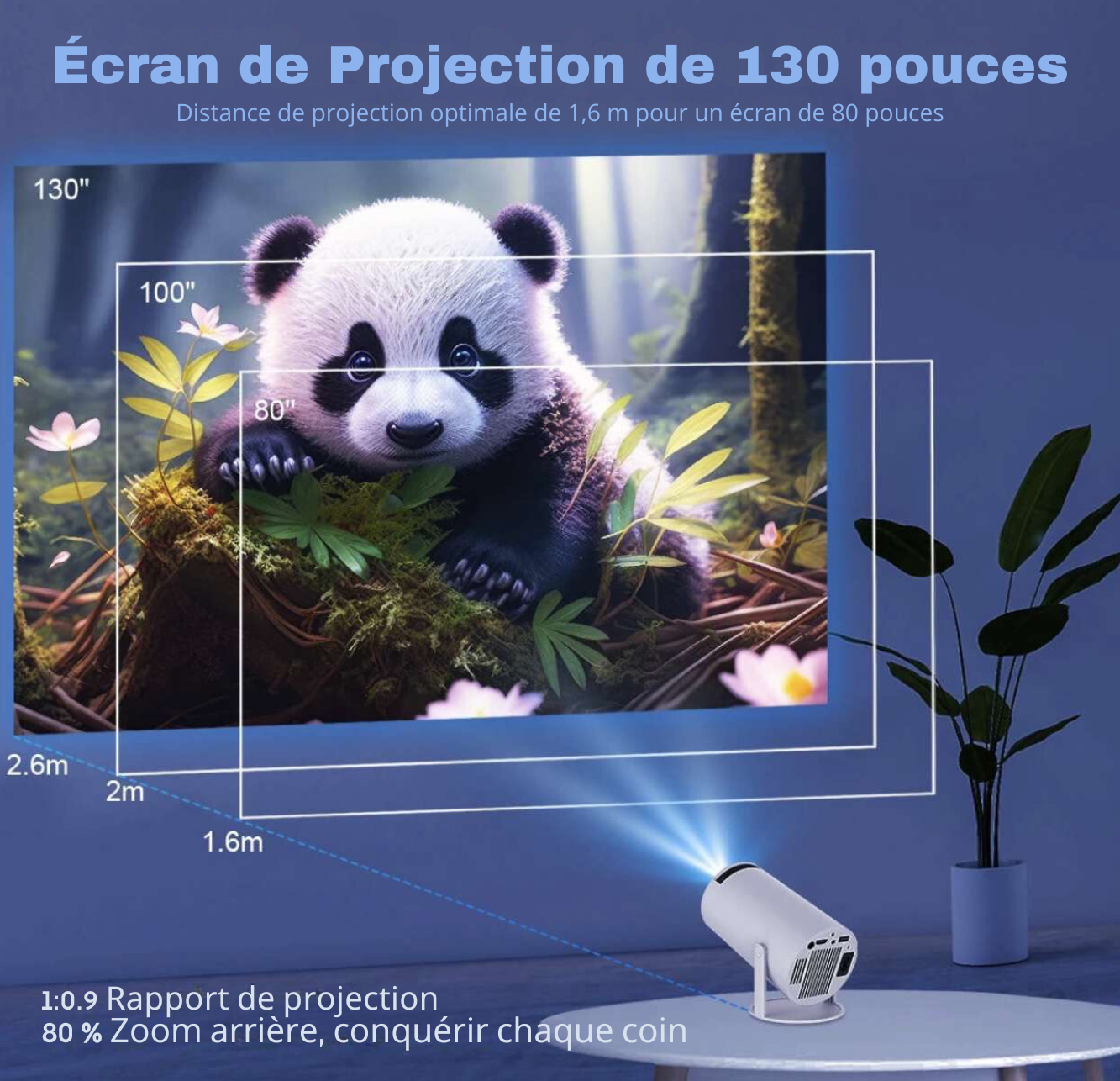 Magcubic Projector Portable 4K